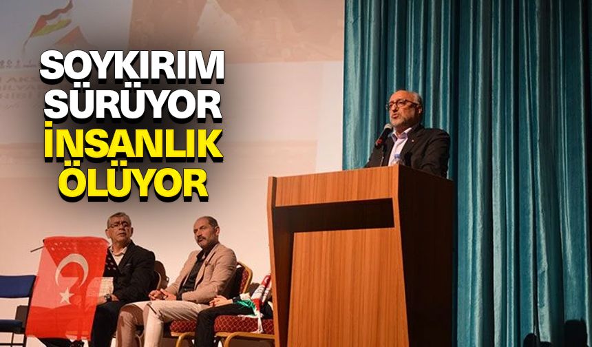 Soykırım Sürüyor İnsanlık Ölüyor