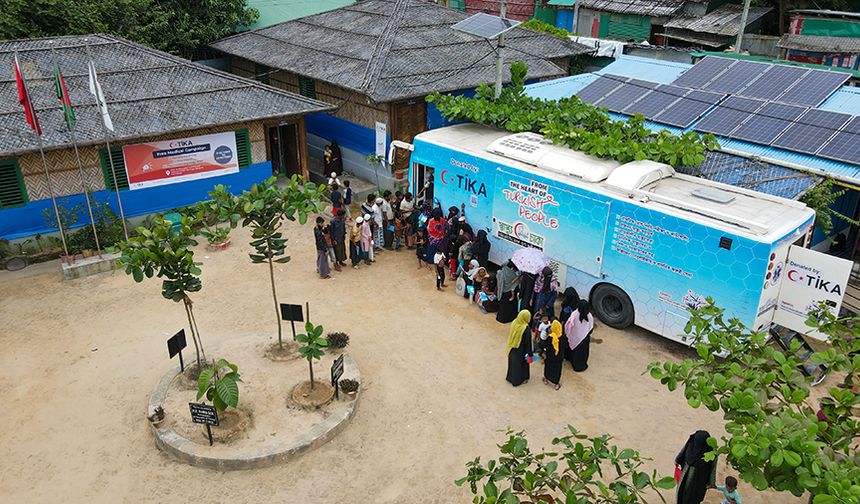 TİKA'dan Bangladeş'teki Arakanlı Müslümanlara sağlık yardımı