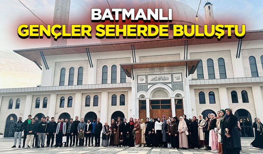 Batmanlı gençler seherde buluştu