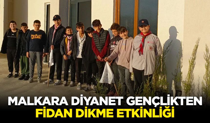 Malkara Diyanet gençlikten fidan dikme etkinliği