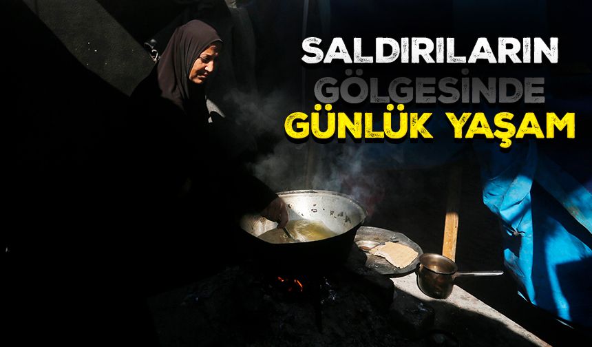 Gazze'de günlük yaşam işgalcilerin saldırıları gölgesinde devam ediyor