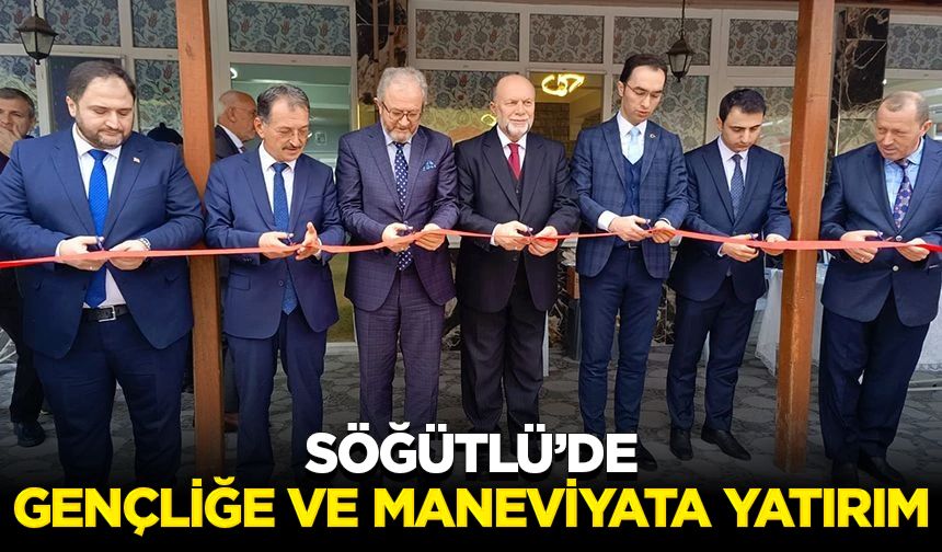 Söğütlü’de gençliğe ve maneviyata yatırım