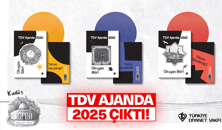 TDV Ajanda 2025 Çıktı!