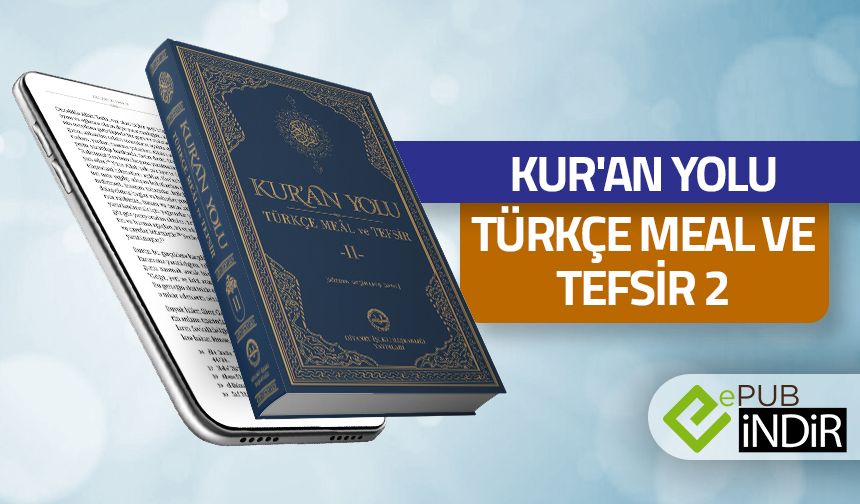 Kur'an Yolu Türkçe Meal ve Tefsir 2 - eKitap