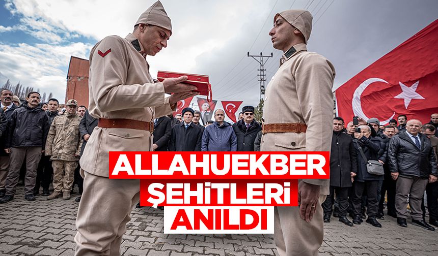 "Allahuekber Şehitleri" anıldı