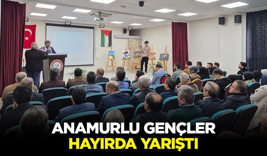 Anamurlu gençler hayırda yarıştı