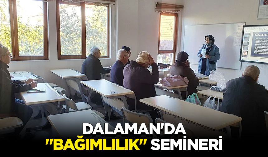 Dalaman'da "bağımlılık" semineri