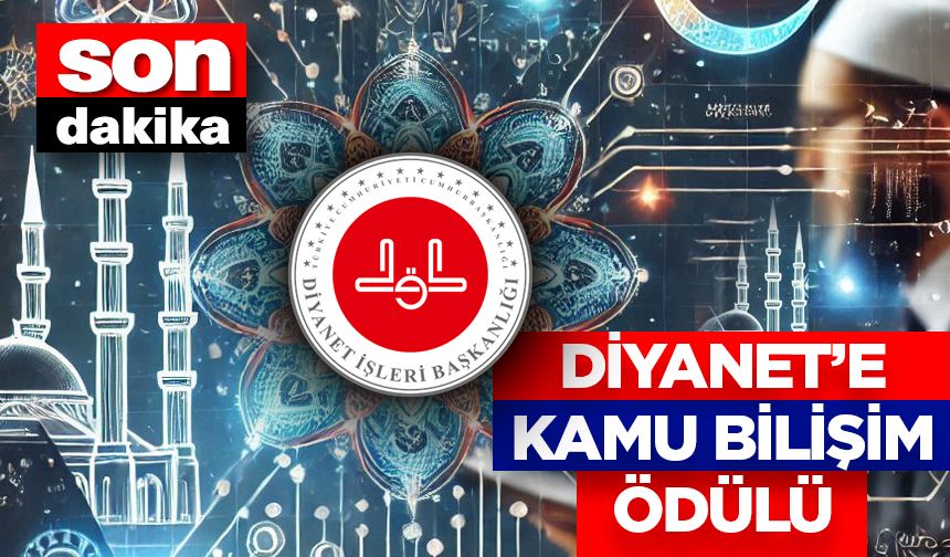 Diyanet İşleri Başkanlığı’na Kamu Bilişim Zirvesi’nde Ödül