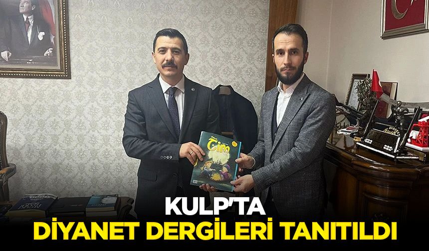 Kulp'ta Diyanet dergileri tanıtıldı