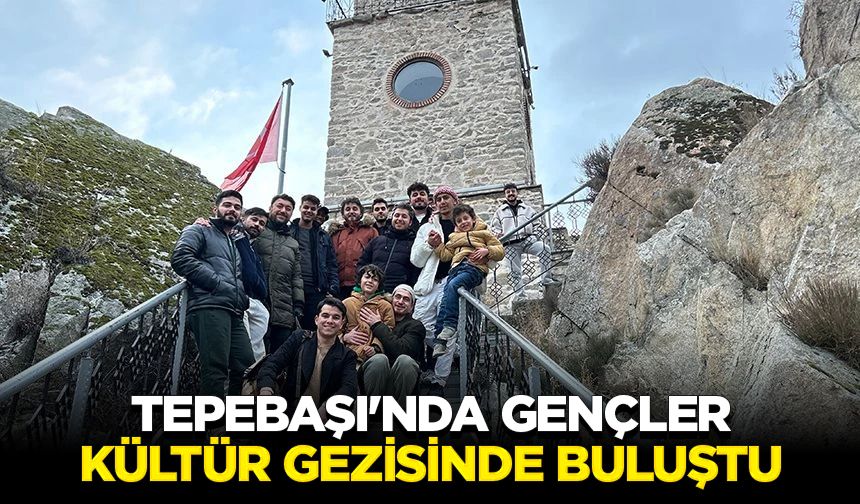 Tepebaşı'nda gençler kültür gezisinde buluştu