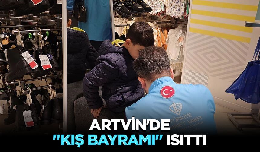 Artvin'de "Kış Bayramı" ısıttı