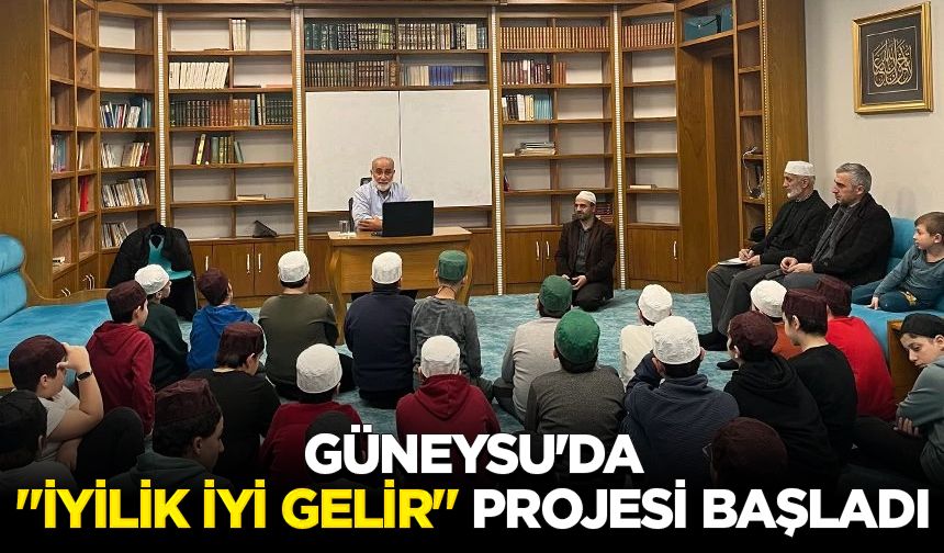 Güneysu'da "İyilik İyi Gelir" projesi başladı