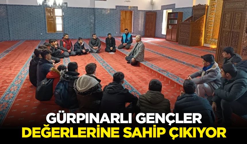 Gürpınarlı gençler değerlerine sahip çıkıyor