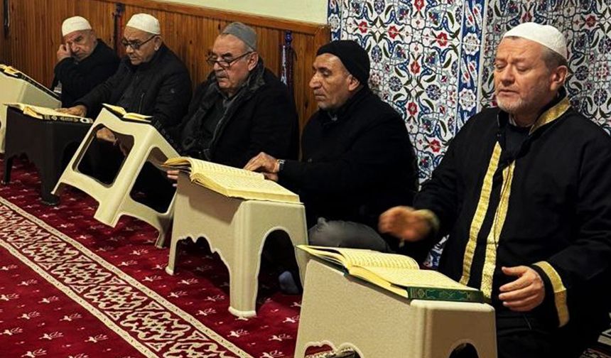 Siirt'te üç aylar'da hatim geleneği yaşatılıyor