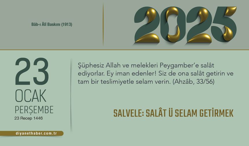 Salvele: Salât ü Selam Getirmek