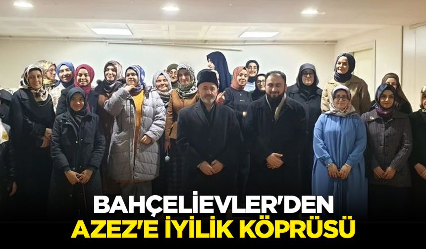 Bahçelievler'den Azez'e iyilik köprüsü