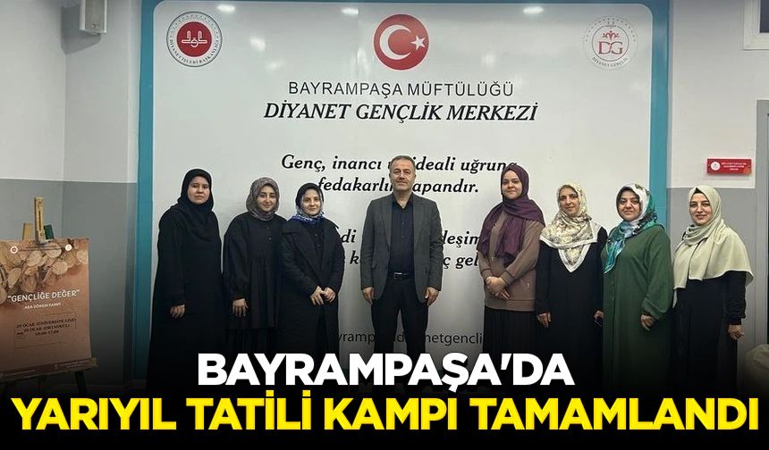 Bayrampaşa'da yarıyıl tatili kampı tamamlandı