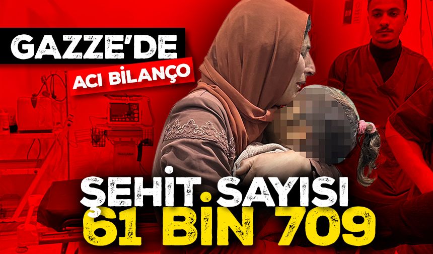 İşgalcilerin Gazze'ye 471 gün sürdürdüğü saldırılarında 61 bin 709 Filistinli şehit oldu