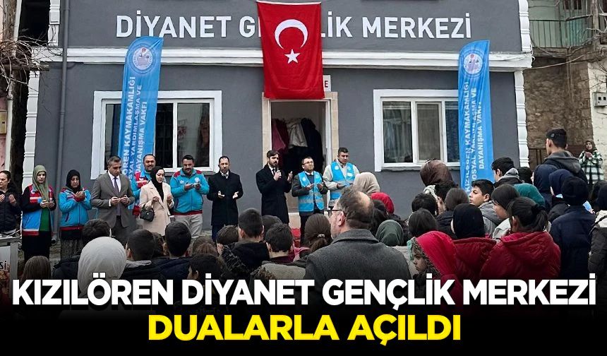 Kızılören Diyanet Gençlik Merkezi dualarla açıldı