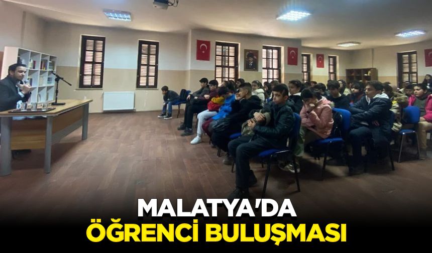 Malatya'da öğrenci buluşması