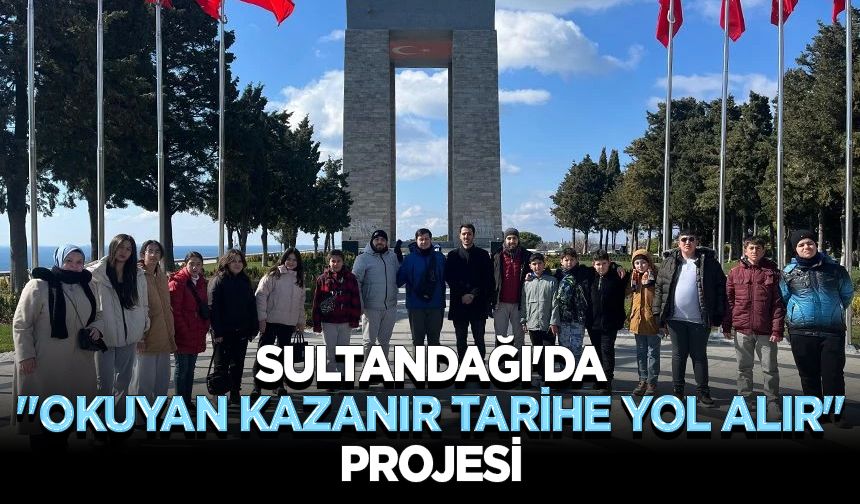 Sultandağı'da "Okuyan Kazanır Tarihe Yol Alır" projesi