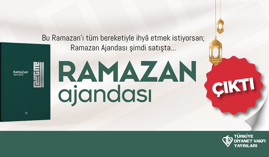 TDV Yayınları Ramazan Ajandası Çıktı!