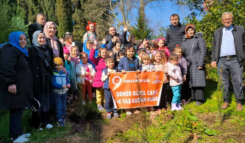 Görele’de minikler geleceğe nefes oldu