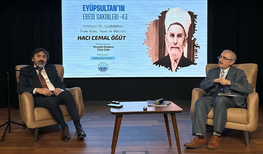 Hacı Cemal Öğüt, vefatının 59. yılında Eyüpsultan'da anıldı