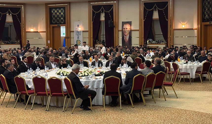 Malatya'da din görevlileri iyilik sofrasında bir araya geldi