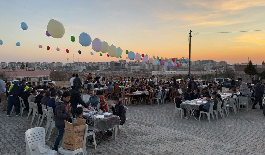 Şanlıurfa'da ramazan coşkusu sürüyor