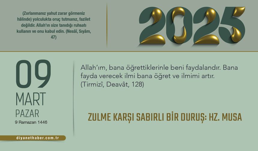 Zulme Karşı Sabırlı Bir Duruş: Hz. Musa