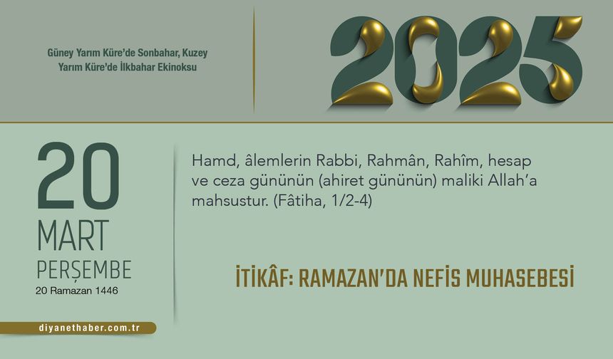 İtikâf: Ramazan’da Nefis Muhasebesi