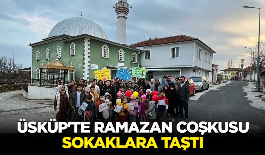 Üsküp'te ramazan coşkusu sokaklara taştı