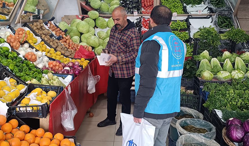 Müftü Şık'tan esnafa mektup