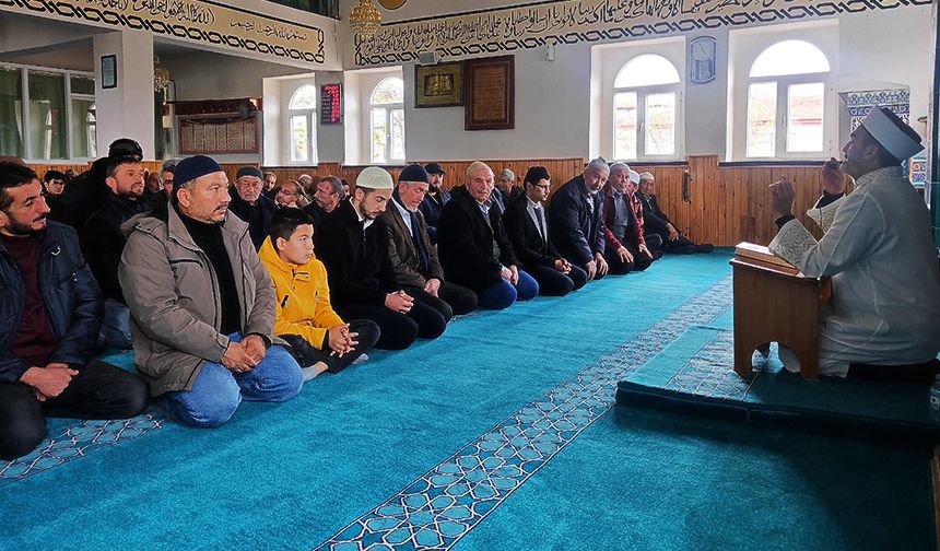 Yozgat'ta şükür duası yapıldı