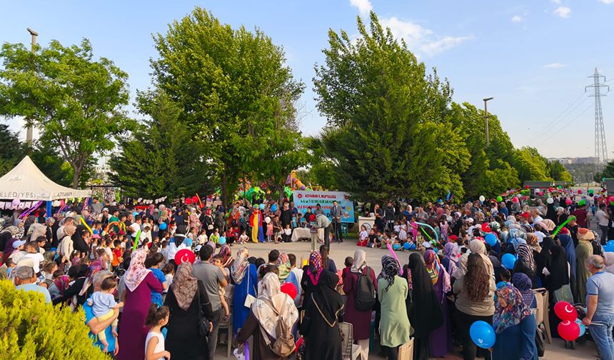Adıyaman'daki miniklerden coşkulu veda