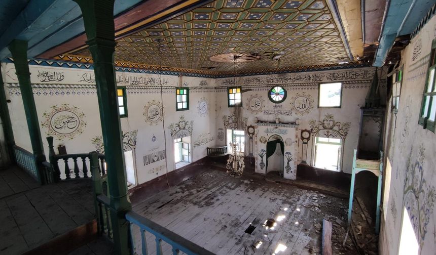 Kalecik'teki tarihi Çaykaya Köyü Eski Camii onarılacak