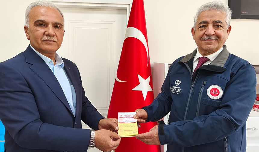 Din görevlisi Öztürk'den TDV'ye büyük destek