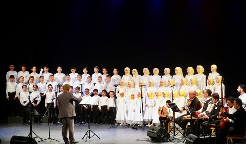 Ferah Merkez Cami Tasavvuf Musikisi Çocuk ve Gençlik Korosu'ndan 30. konser
