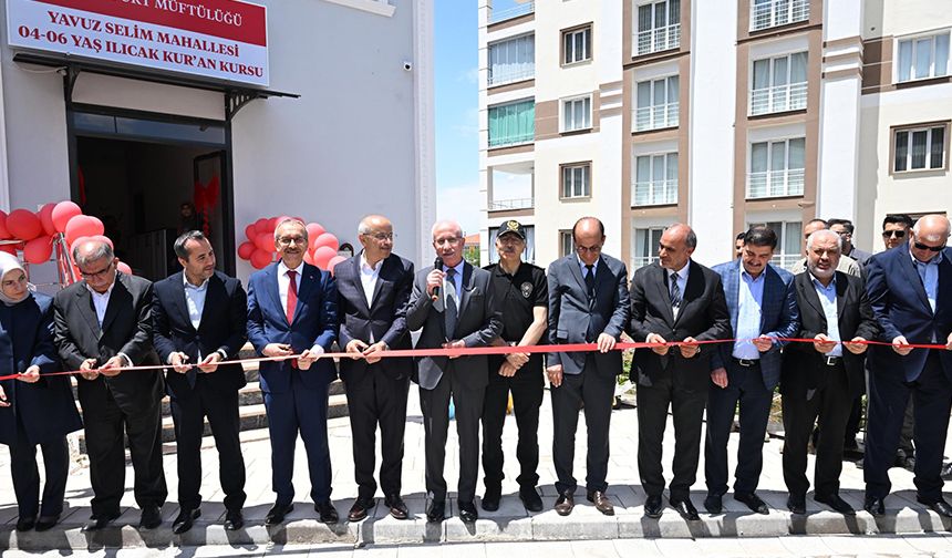 Ilıcak Camii ve Kur’an Kursu dualarla açıldı