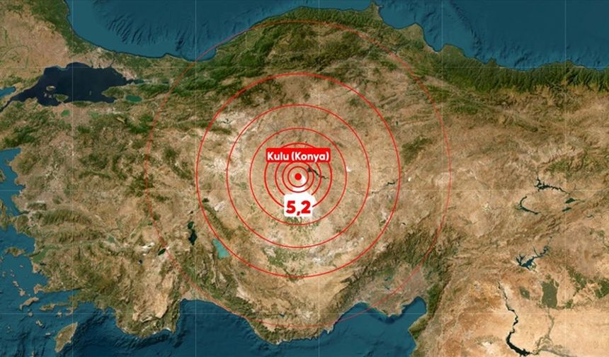 Konya'da korkutan deprem