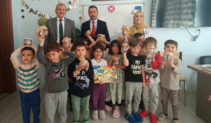 Odunpazarı'nda minikler Filistin'i unutmadı