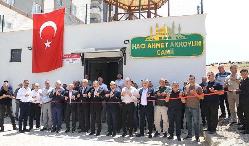 Siirt'te Hacı Ahmet Akkoyun Camii açıldı