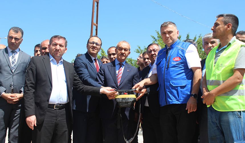 Orduzu Mehmet Turgut Camii’nin temeli atıldı