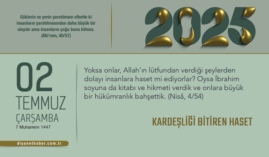Kardeşliği Bitiren Haset