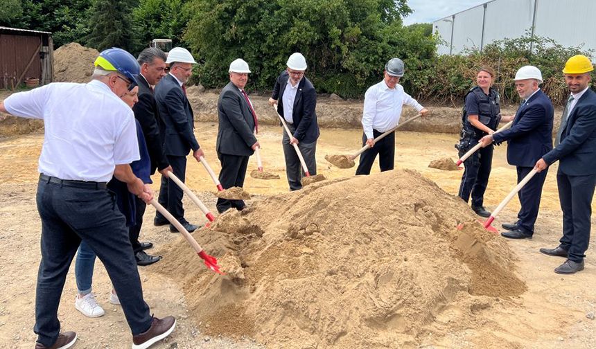 Willich DİTİB Merkez Camii'nin temeli atıldı