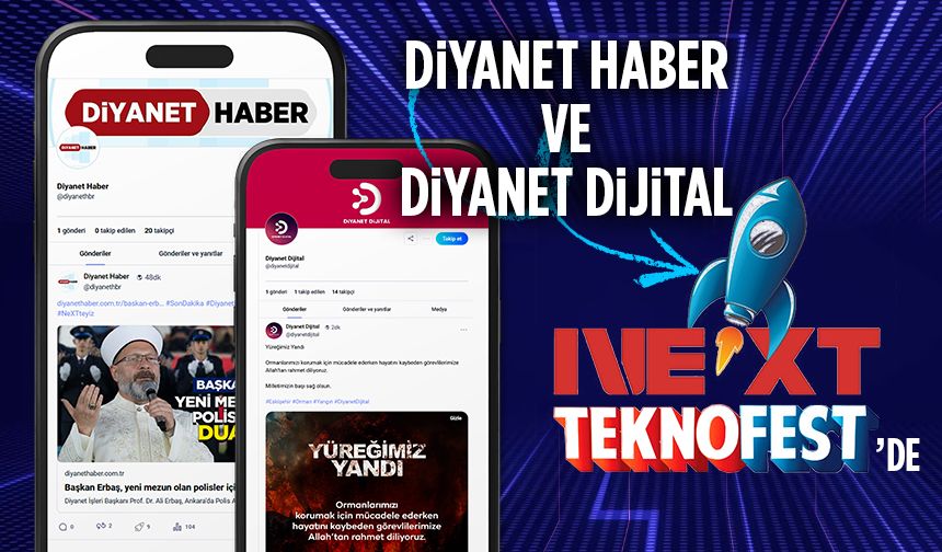 Diyanet Haber ve Diyanet Dijital Next Sosyal'de