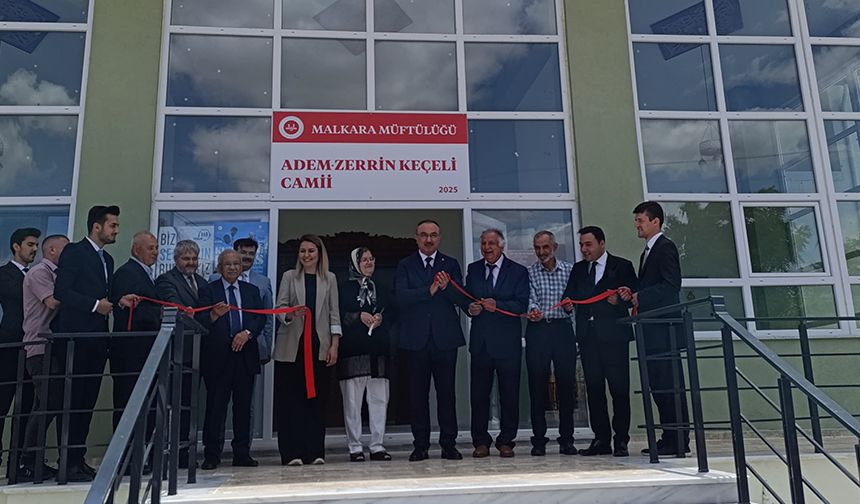 Malkara'da cami ve Kur’an kursu açıldı