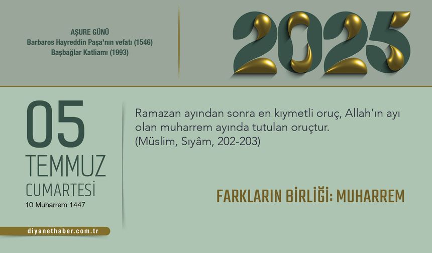 Farkların Birliği: Muharrem