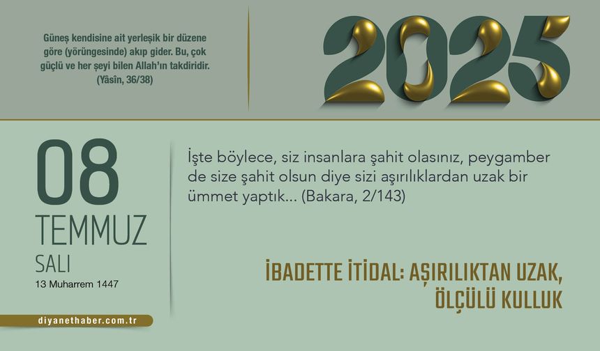 İbadette İtidal: Aşırılıktan Uzak, Ölçülü Kulluk